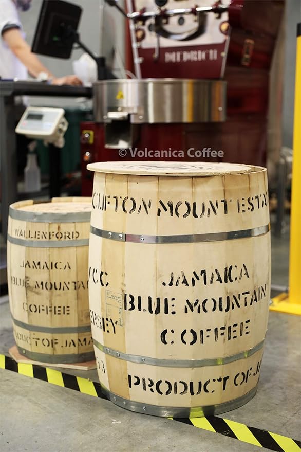 Jamaican Blue Mountain Coffee, 100% Pure, Ground, Fresh Roasted, 5 lbs