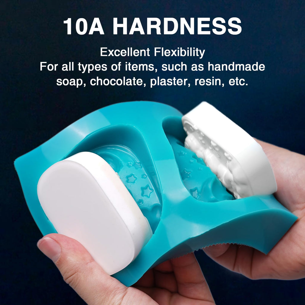 LET'S RESIN Super Elastic Silicone Mold Making Kit 10A
