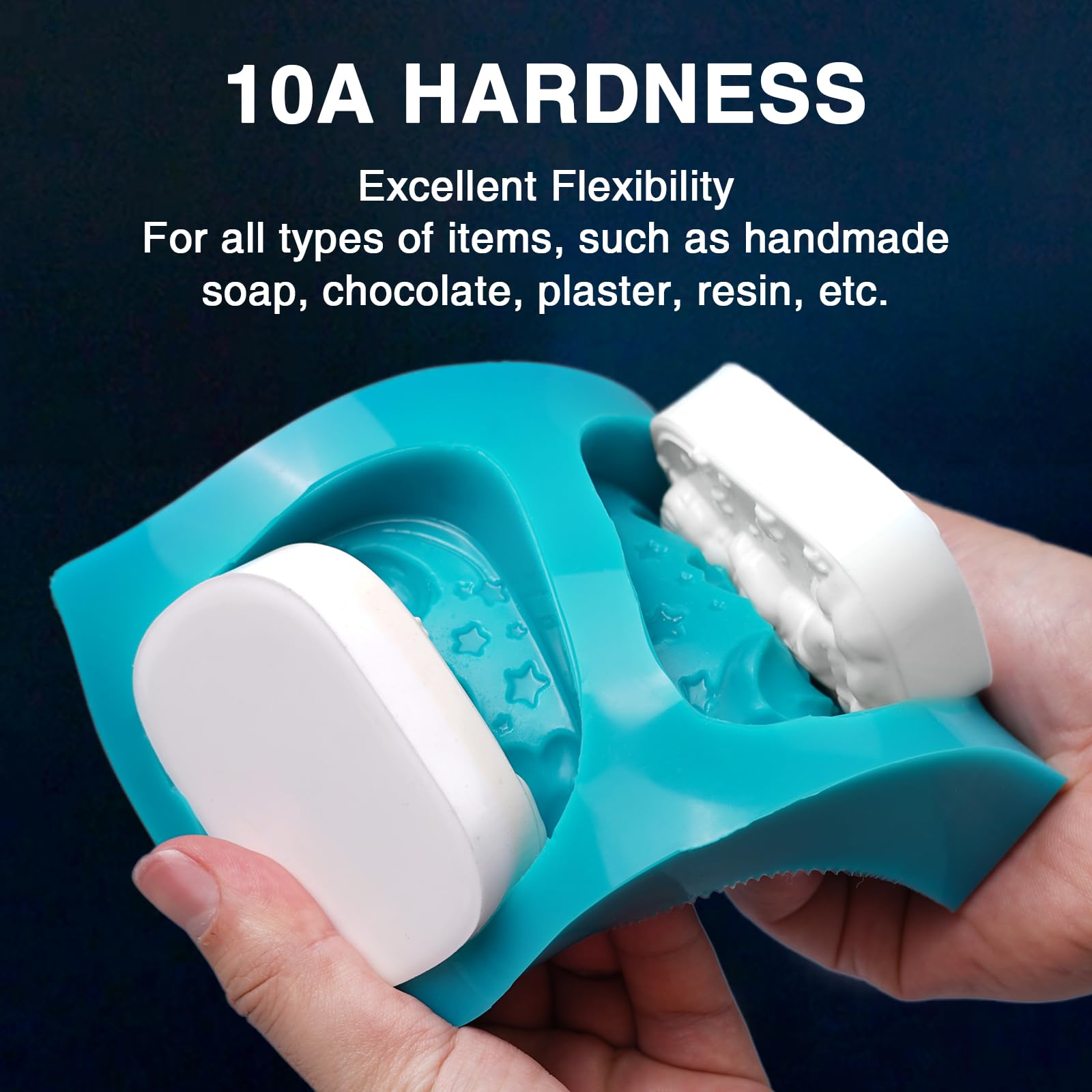 LET'S RESIN Super Elastic Silicone Mold Making Kit 10A