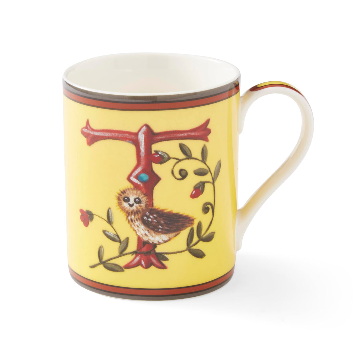 Spode – Kit Kemp – Alphabet Mug P – 12 Oz - Blue