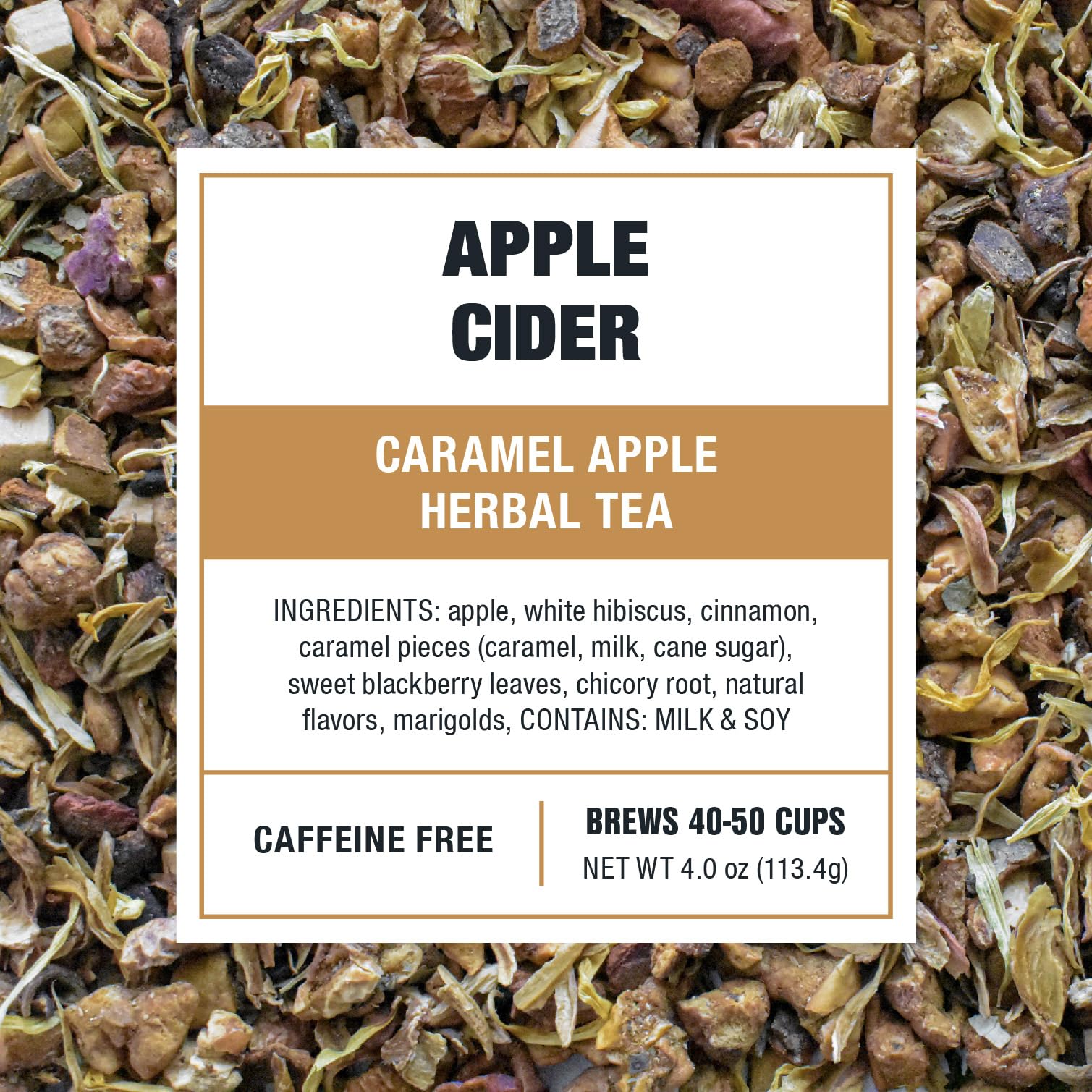 Tiesta Tea - Apple Cider, Loose Leaf, Caramel Apple Herbal Tea, Blend