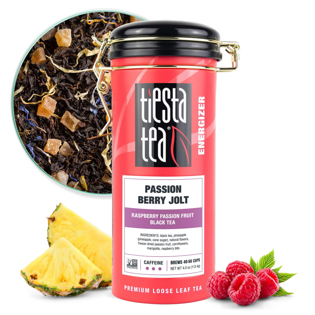 Tiesta Tea Victorian Earl Grey, Loose Leaf, Floral Earl Grey Black Tea, 4oz