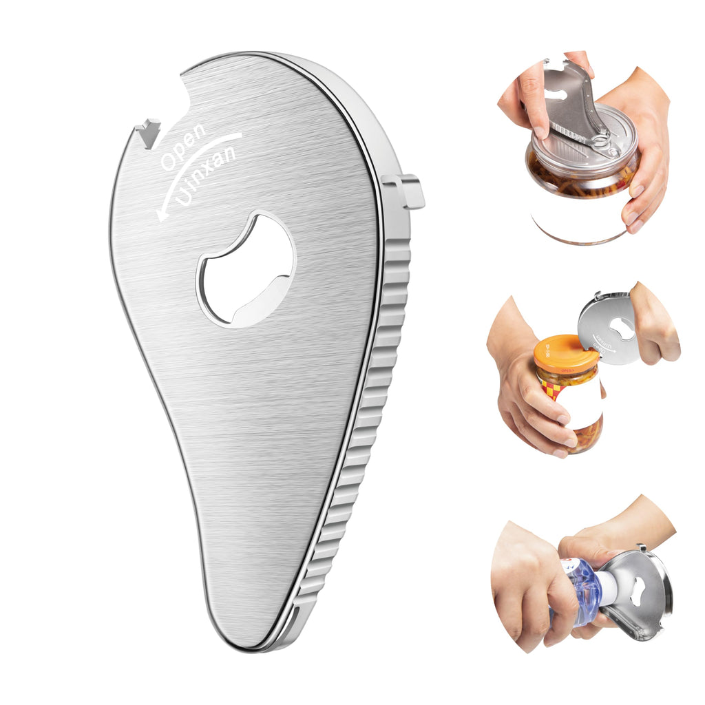Uinxan Multifunction Bottle Opener-Ideal for Weak Hands & Seniors Arthritis