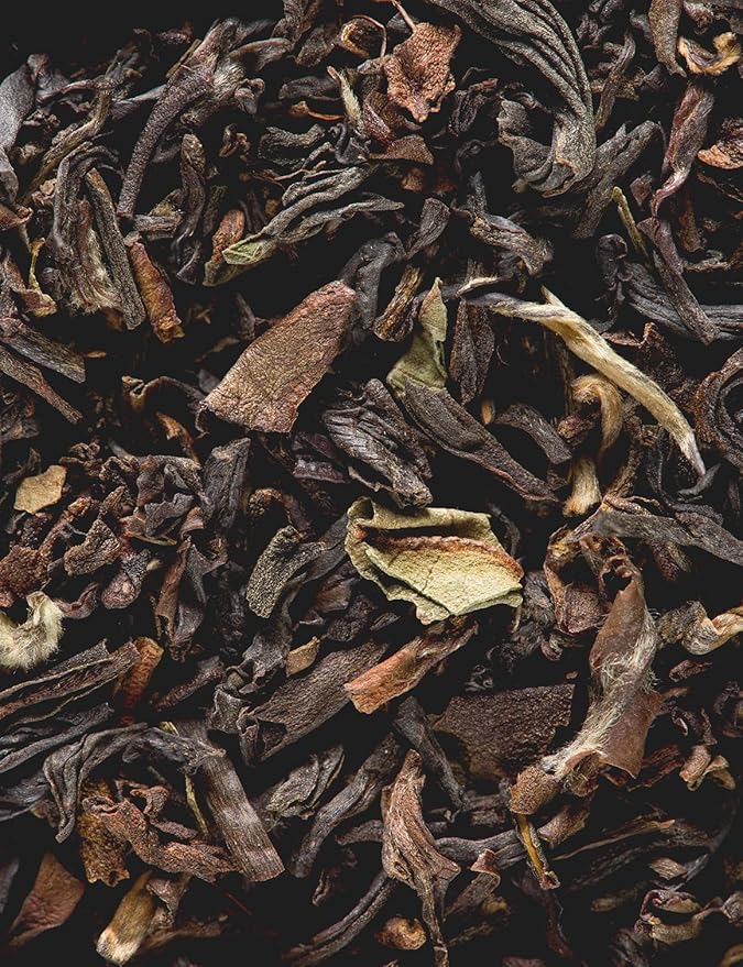 Dammann Freres Loose Leaf, Darjeeling G.F.O.P., Premium Gourmet French Black Tea, Blend Peach, Almond Flavors, 3.52 Ounce Tin