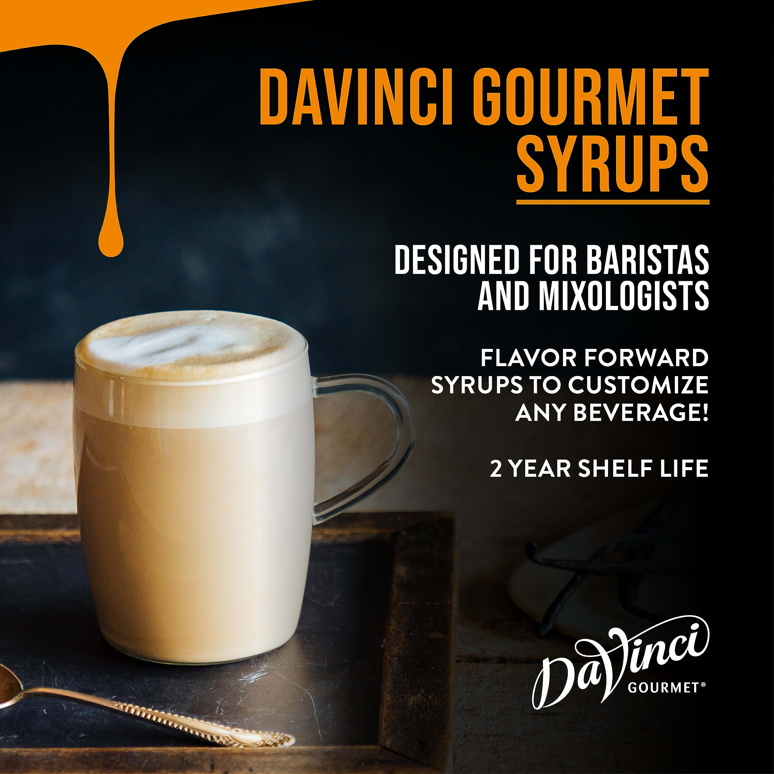 DaVinci Gourmet Classic Coffee Liqueur Syrup, 25.4 Fluid Ounces (Pack of 1)