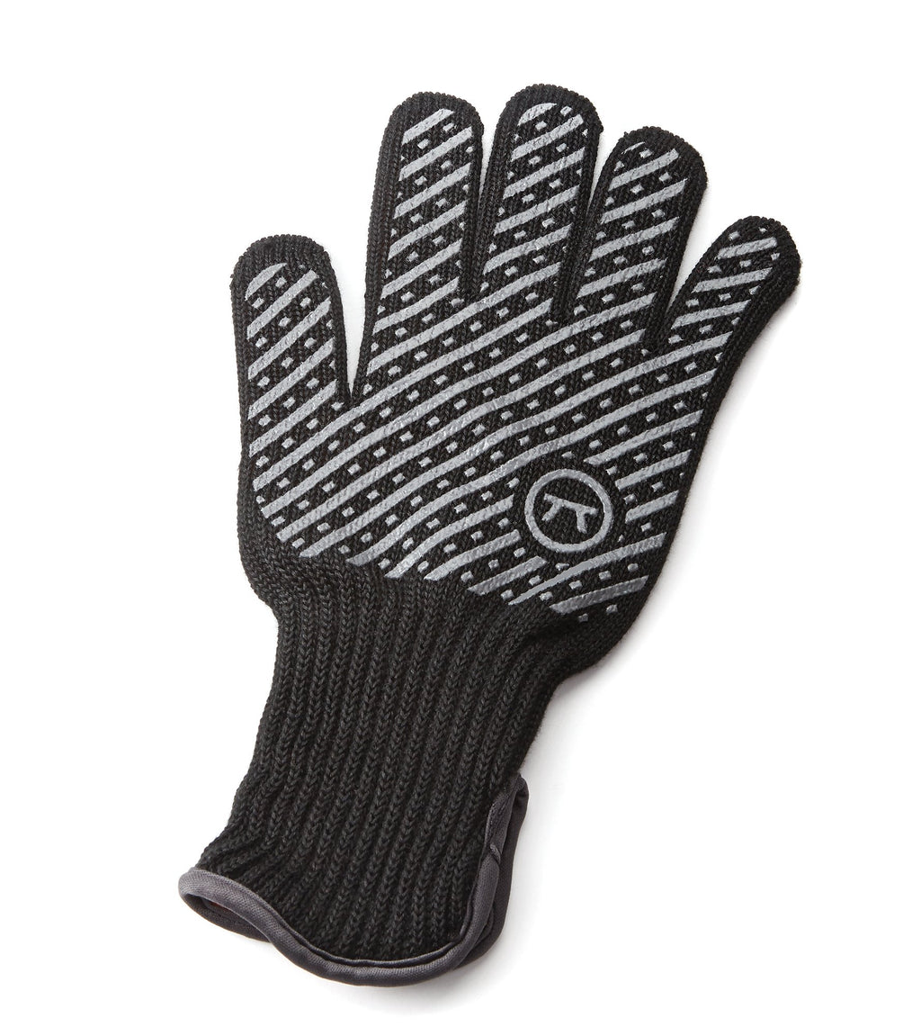 Outset 76441 Professional High Temperature Heat Deluxe Grill Glove, Large/X-Large, Black