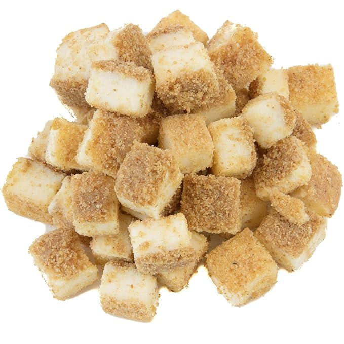 Cheesecake Bites 2 LBS – Bags of Cake Squares Made with Real Cream Cheese – Bulk Dessert Toppings for Sundaes, Yogurt, Ice Cream Bar, and More – Great for Parties, Events, and Catering