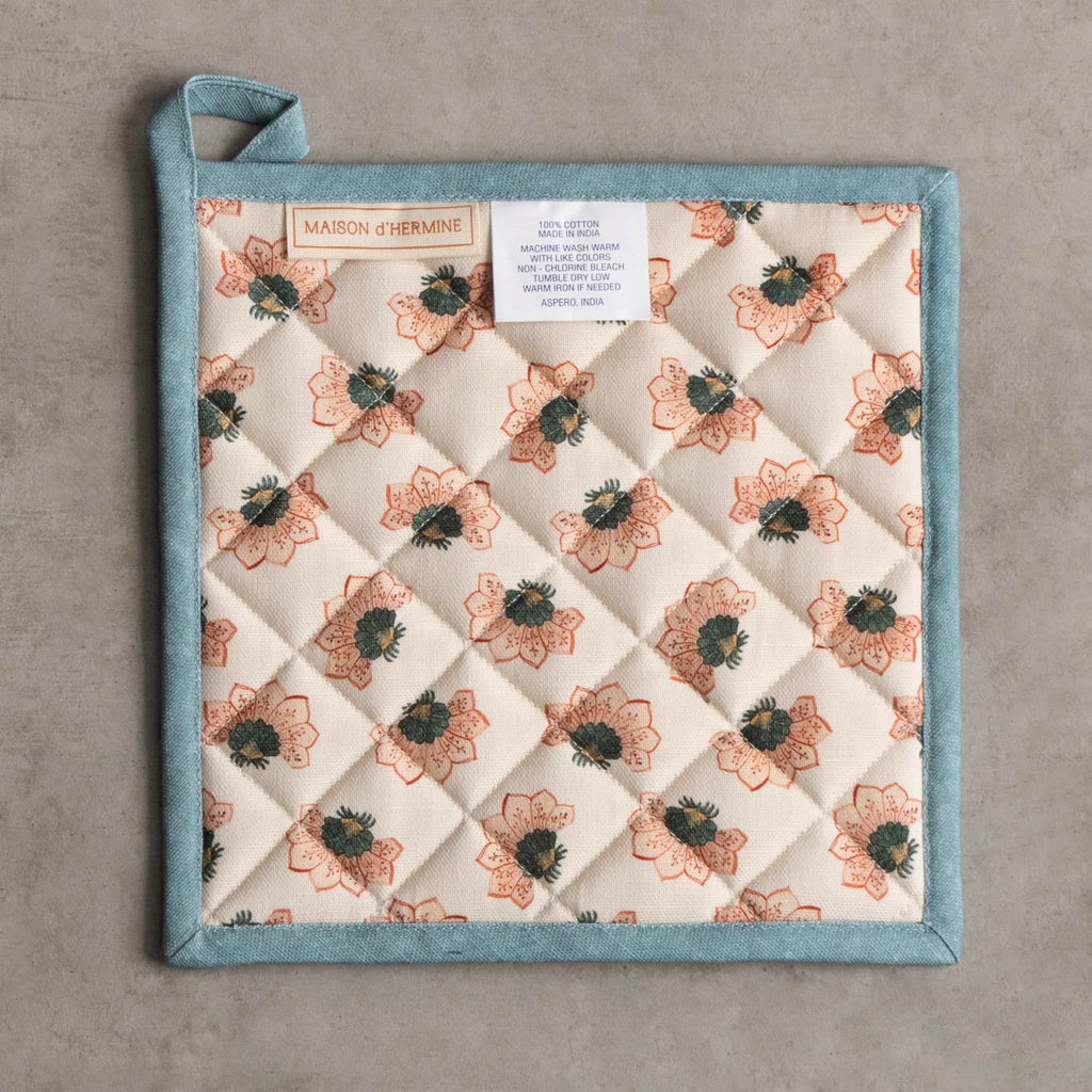 Maison d' Hermine Pot Holders 100% Cotton Potholders (8" x 8", Pack of 1)