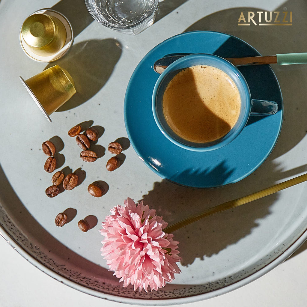 Artuzzi Lungo Venezia I 120ct Espresso Capsules Compatible with Nespresso Original Machines I Dark Roast I Intensity 8 I Aluminum & Recyclable Lungo Pods I Italian Roast