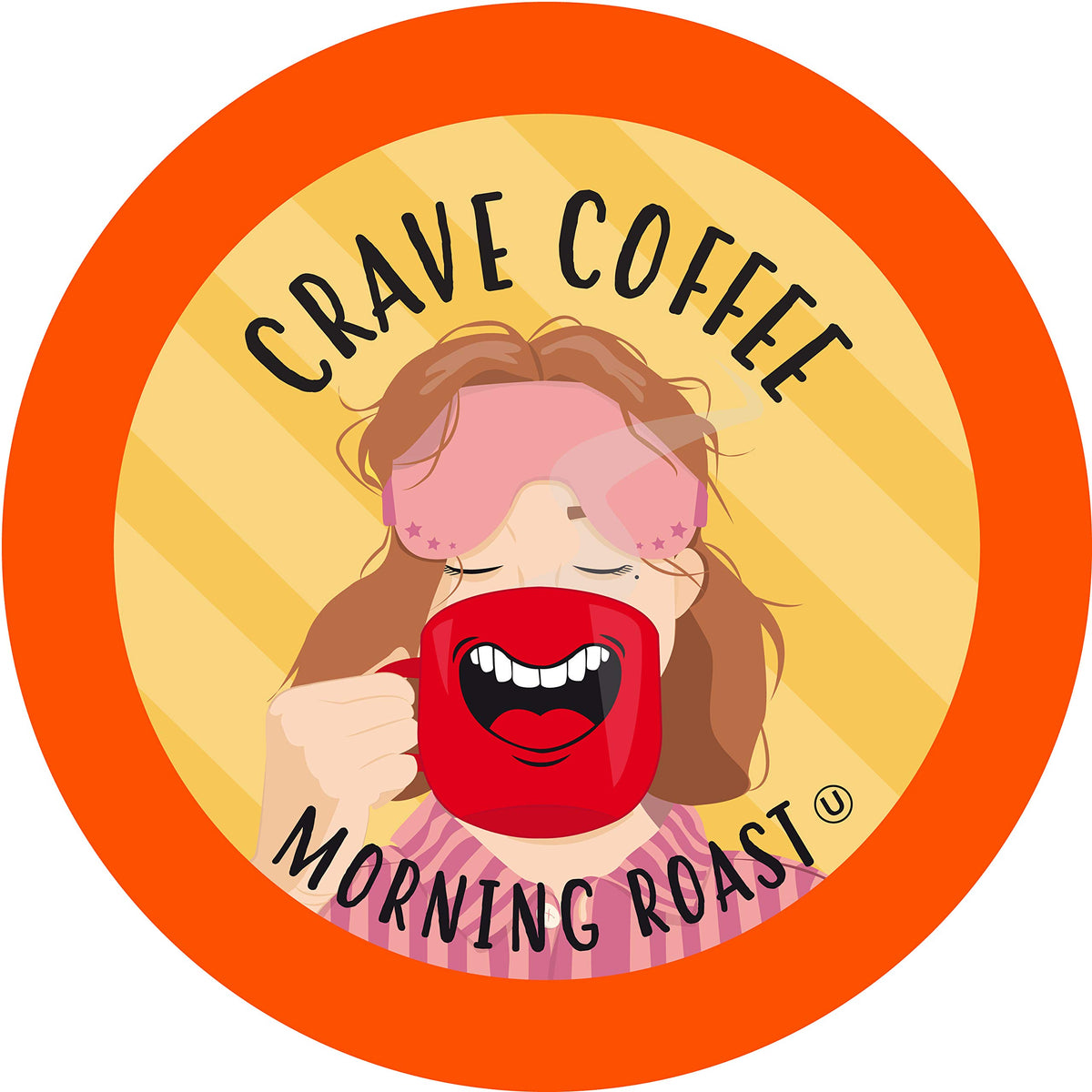 Crave Beverages Flavored Coffee Pods Sampler, Compatible with 2.0 K-Cup Brewers, Assorted Variety Pack, 40 Count (Pack of 1)
