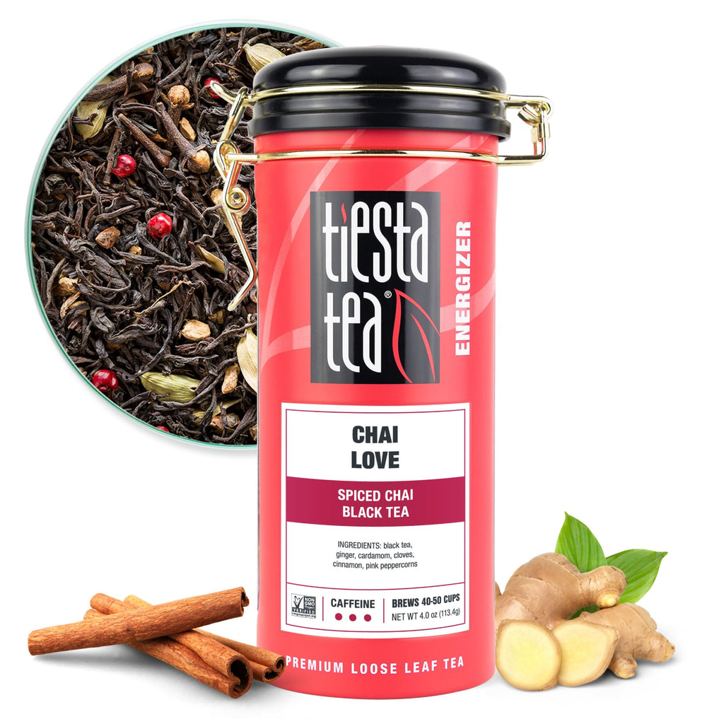 Tiesta Tea - Chai Love, Loose Leaf, Spiced Chai Black Tea, Premium Blend