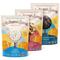 Autumn Sons Baking Co. Gluten Free Cookie Mix Variety Pack. Sugar Cookie, Chocolate Chunk & Double Chocolate Chunk. Vegan Plant Based Baking Mix. Top 9 Allergen Free. 9.3 oz (Pack of 3)