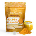 MEGAPLANTS Golden Milk Powder | Turmeric Ashwagandha Superfood Latte Mix