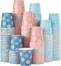 SIUQ 300 Pack 5 oz Paper Cups, Disposable Small Bathroom Mouthwash Cups