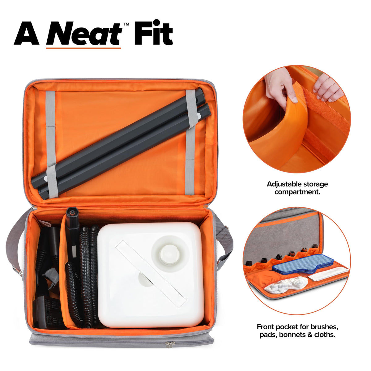 Dupray Neat Steam Cleaner for Home with Storage Bag