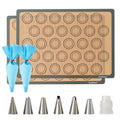 Katbite Macaron Silicone Baking Mat Set of 2 Grey