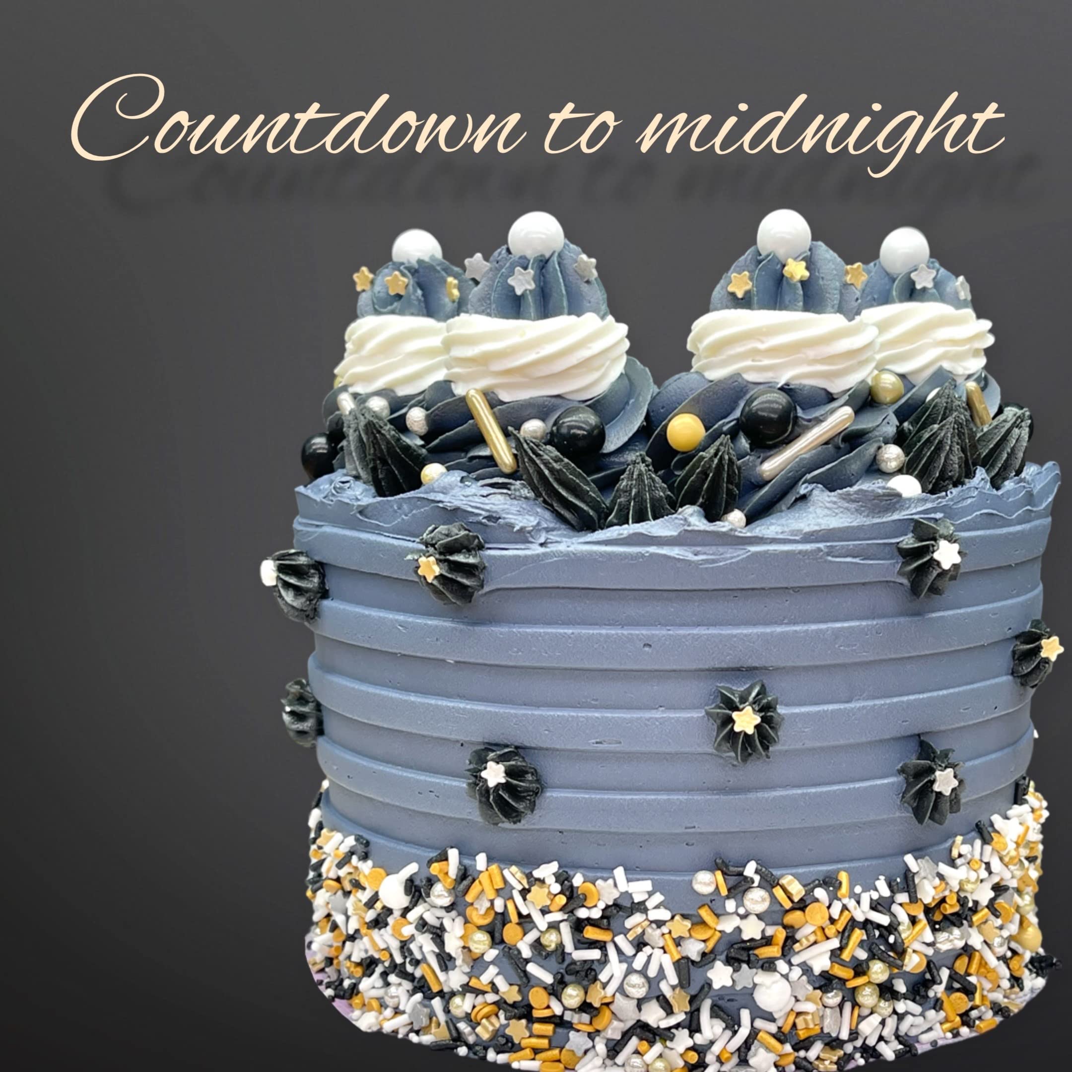 Sprinkles | 4 oz | Gold and silver sprinkles | Metallic sprinkles | New year sprinkles | Glamour sprinkles | Sprinkle mix | Manvscakes