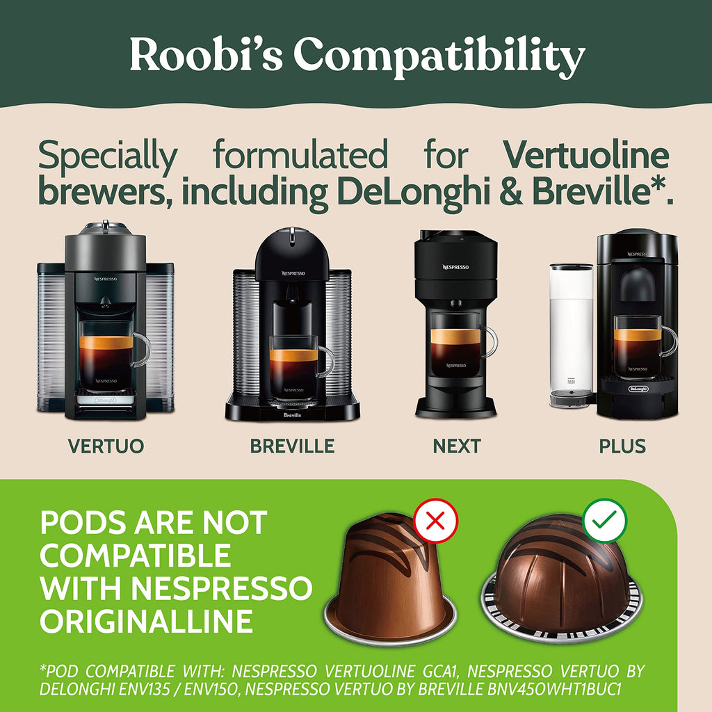 Roobi Nespresso Compatible Vertuo Cleaning & Descaling Kit