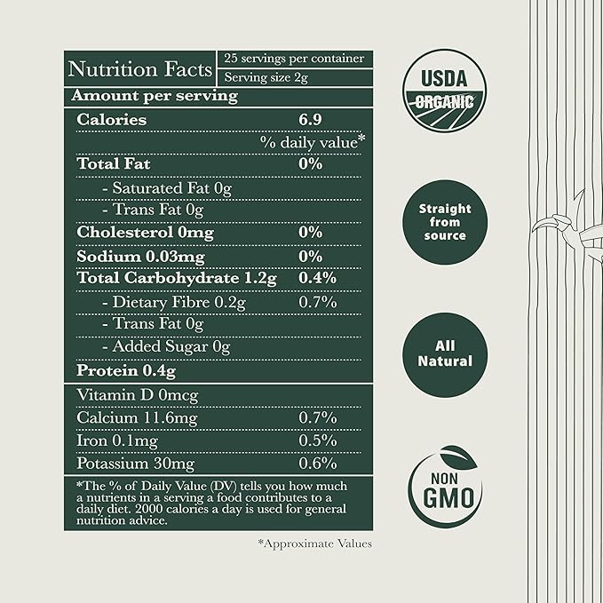 Luxmi Estates Vanilla Peppermint Organic Peppermint Tea (50 Tea Bags) Caffeine Free Tea Bags For Relaxing, Calming, and Stress Relief, With Certified Organic Herbal Tea