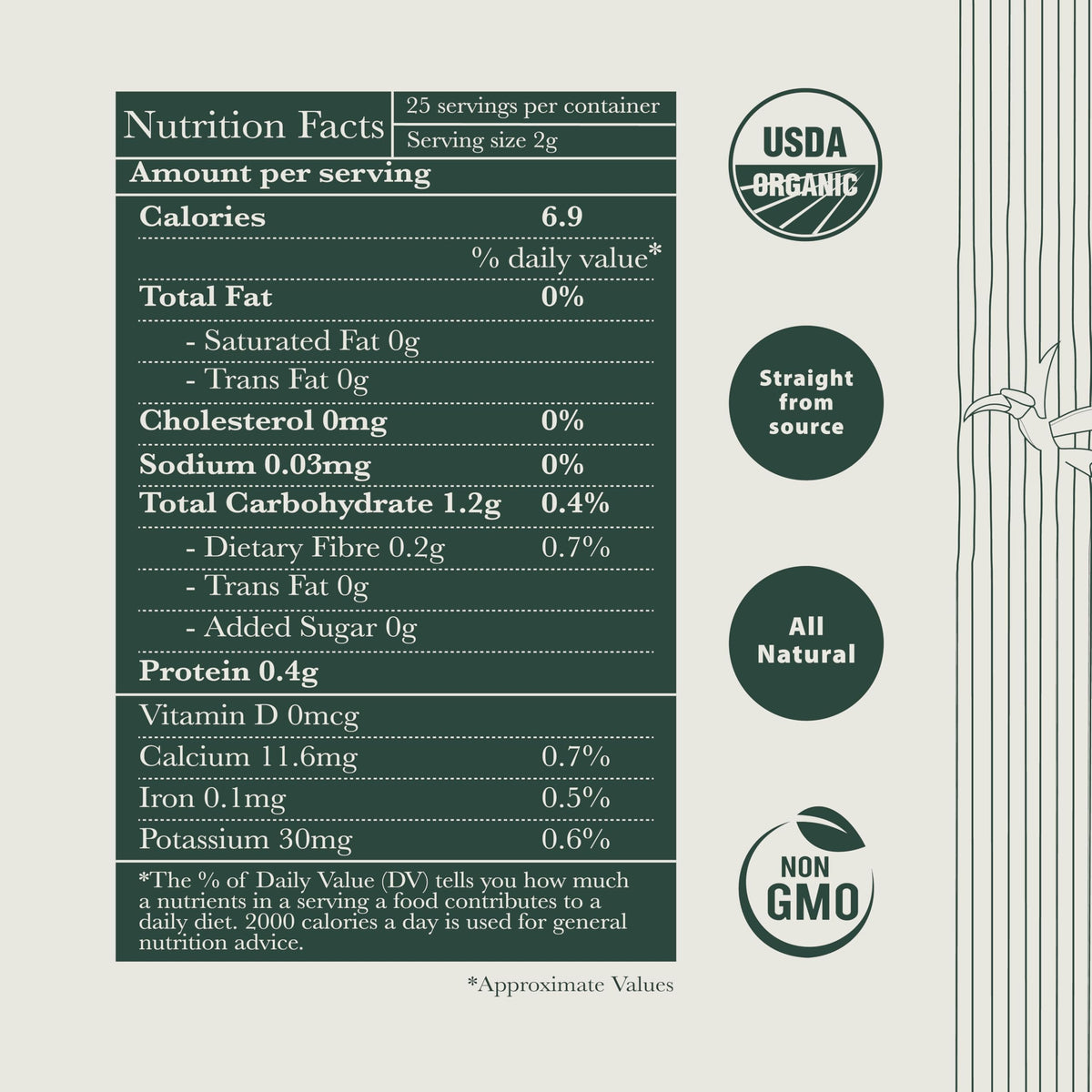 Luxmi Estates Queen of the Hills Organic Darjeeling Black Tea Loose Leaf 50 Cups (100g/3.5oz) | Direct from Garden