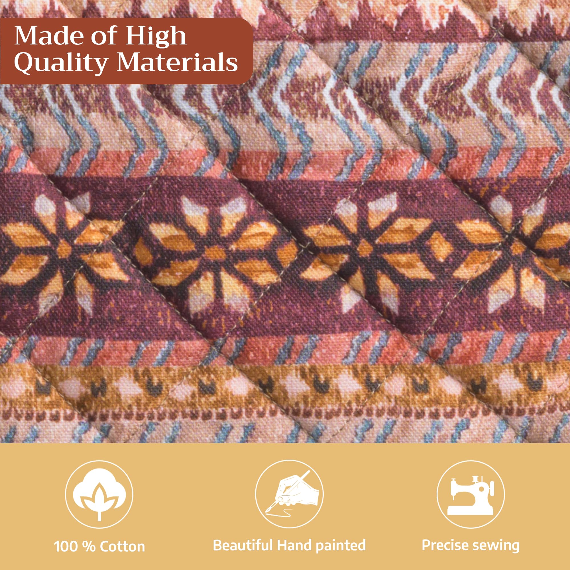 Maison d' Hermine Pot Holders 100% Cotton Potholders (8" x 8", Pack of 1)