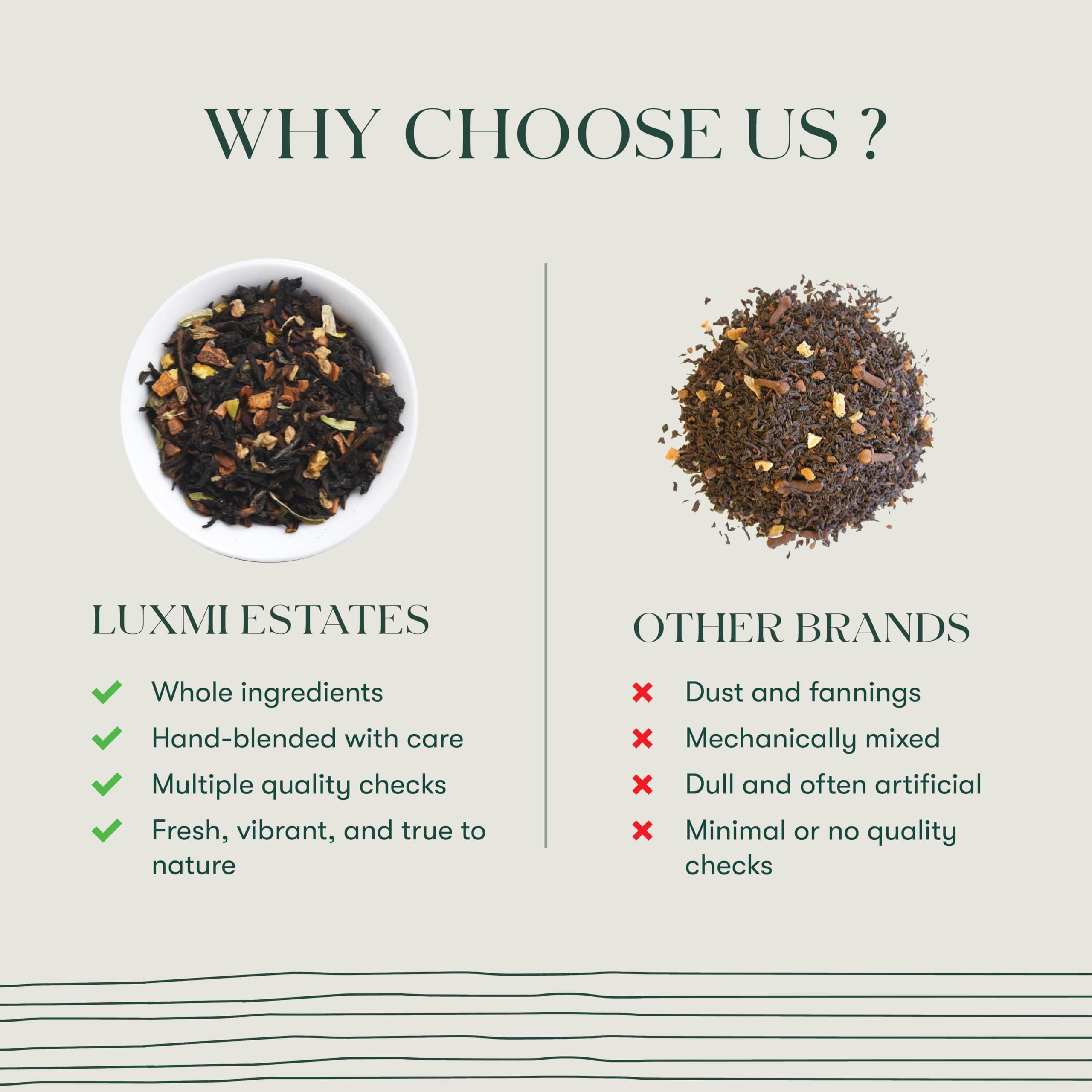 Luxmi Estates Orange Spice Darjeeling Black Tea for Caffeinated Morning Boost Natural Energy | 50 Biodegradable Teabags (50 cups)