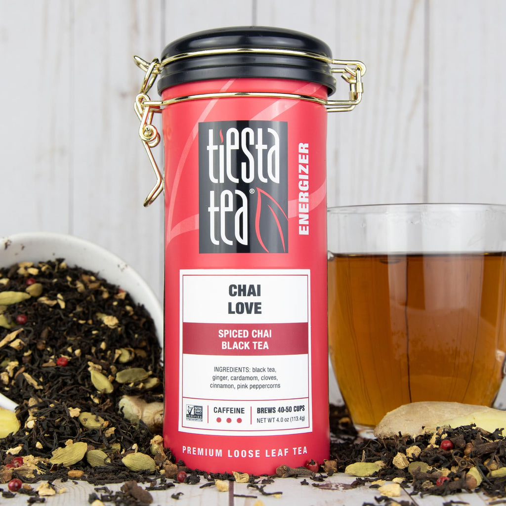 Tiesta Tea - Chai Love, Loose Leaf, Spiced Chai Black Tea, Premium Blend