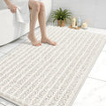Arotive Bathroom Rugs Mat 47x32, Soft Absorbent Chenille Shaggy Bath Mat