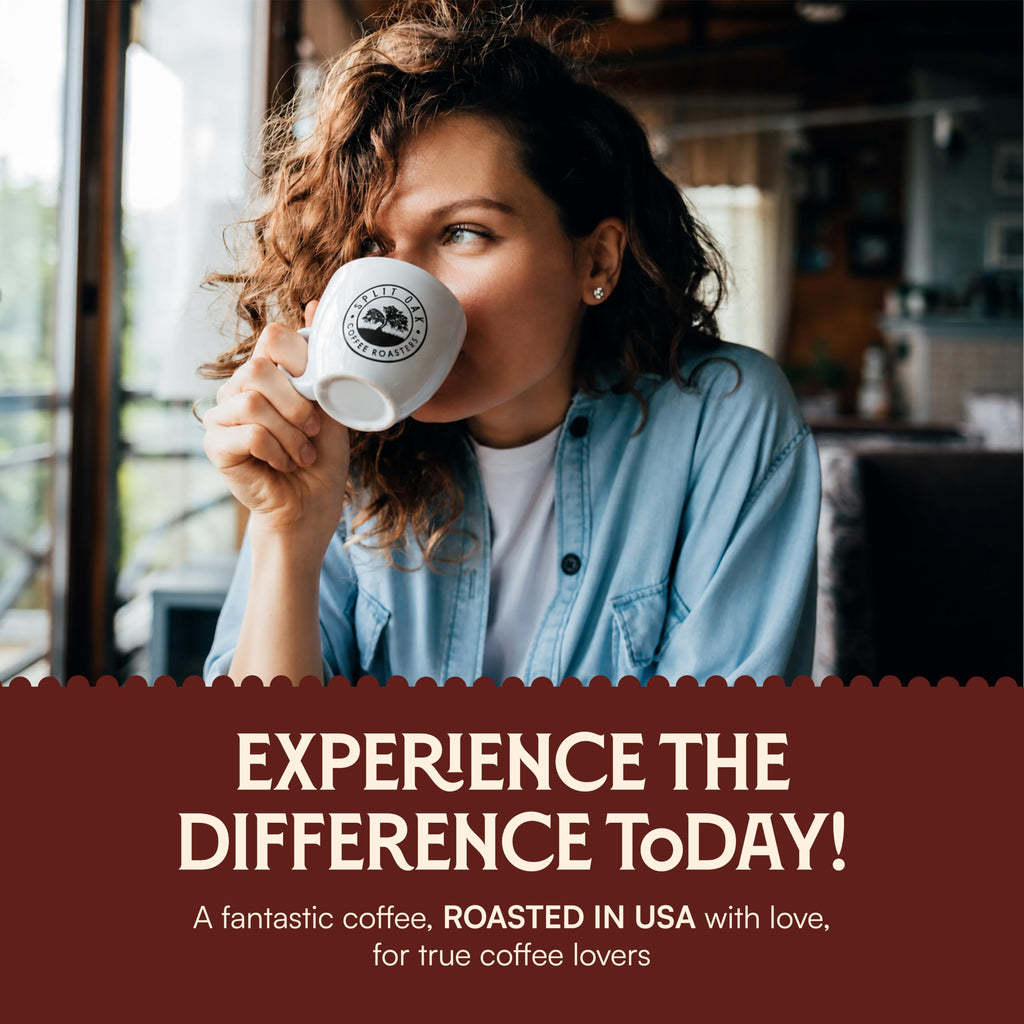 Split Oak Coffee Roasters Gourmet Gift Box – Whole Bean Variety Pack Gift Box, 9 Medium Roast Coffees from Around the World – Global Tasting Collection, 2oz Bags, Roasted in the USA