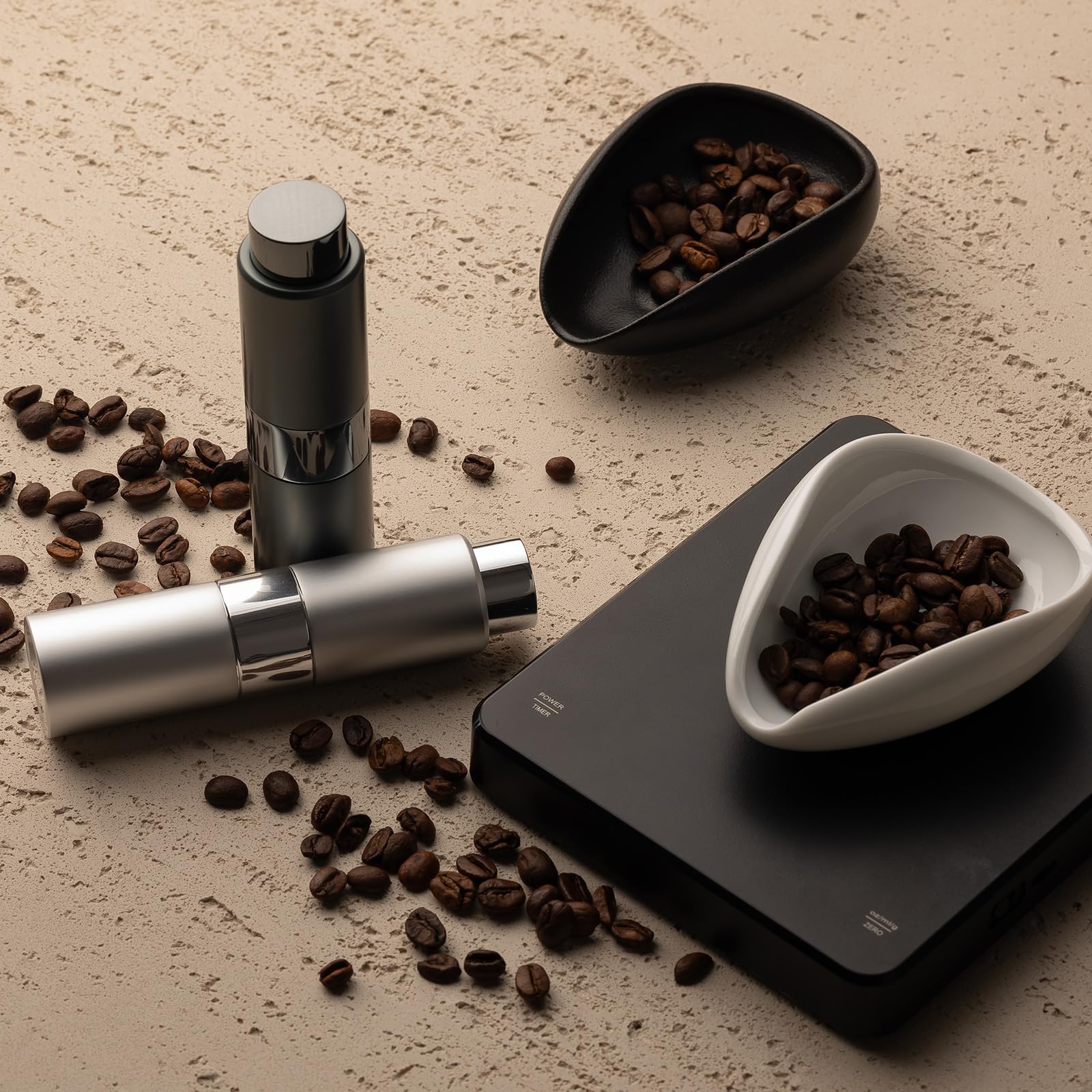 Lulupack Coffee Bean Dosing Cup & 20ml Spray Bottle, Espresso Accessories