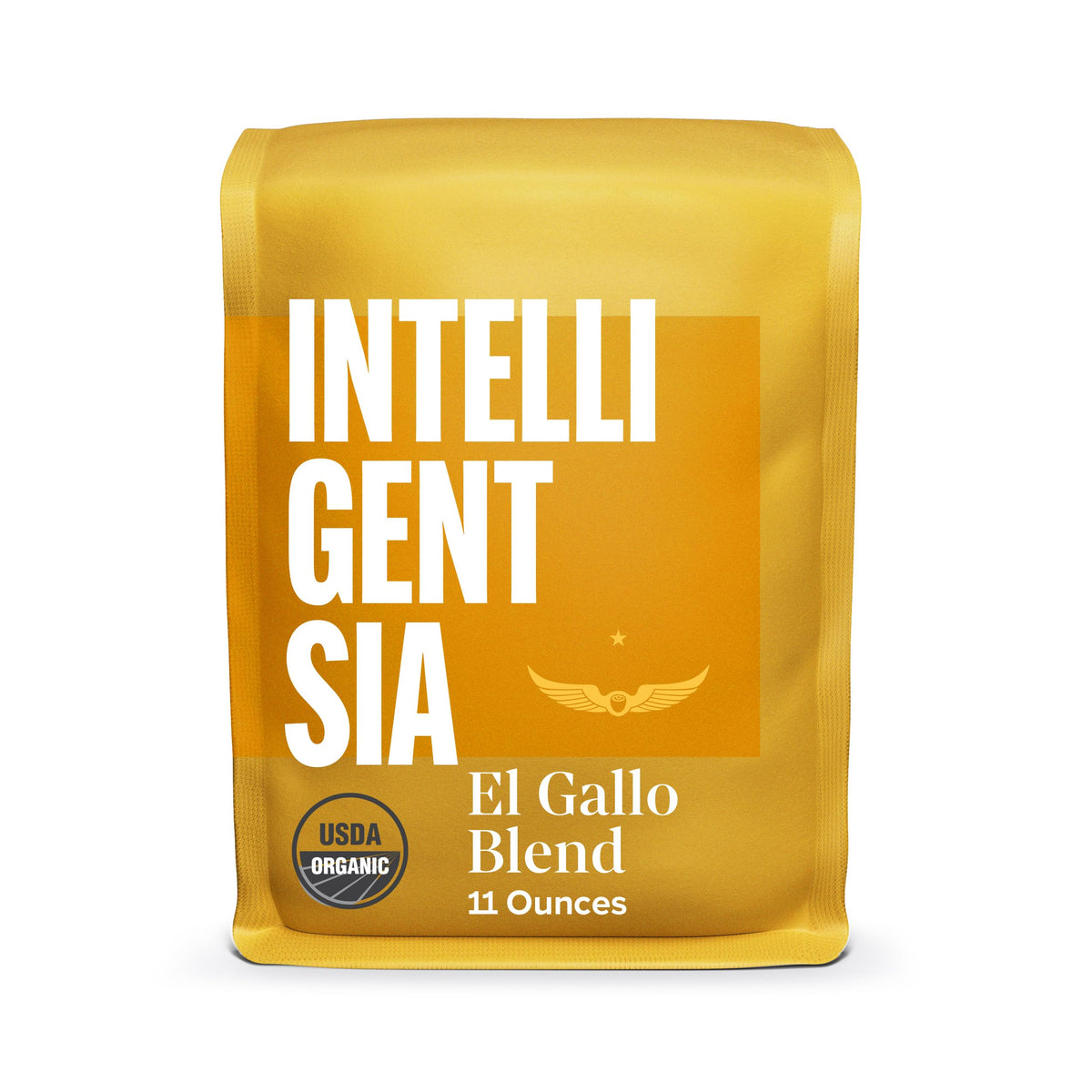 Intelligentsia Organic Whole Bean Coffee, Light Roast, El Gallol, 11 Ounces