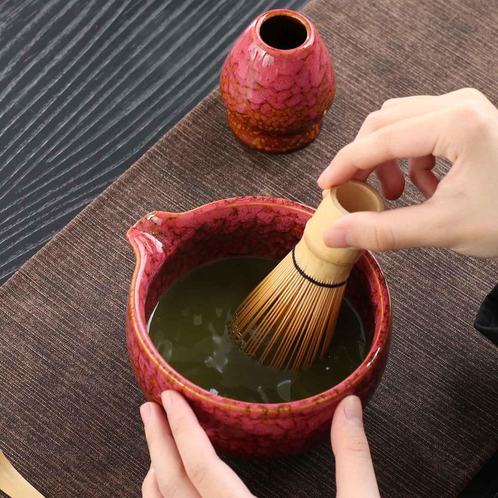 QDDTRAHCCLJZ Japanese ceramic matcha bowl. 20 ounce ceramic bowl.
