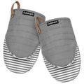 Cuisinart Mini Oven Mitts, 2-Pack 5.5"x8", Printed Silicone, 450F