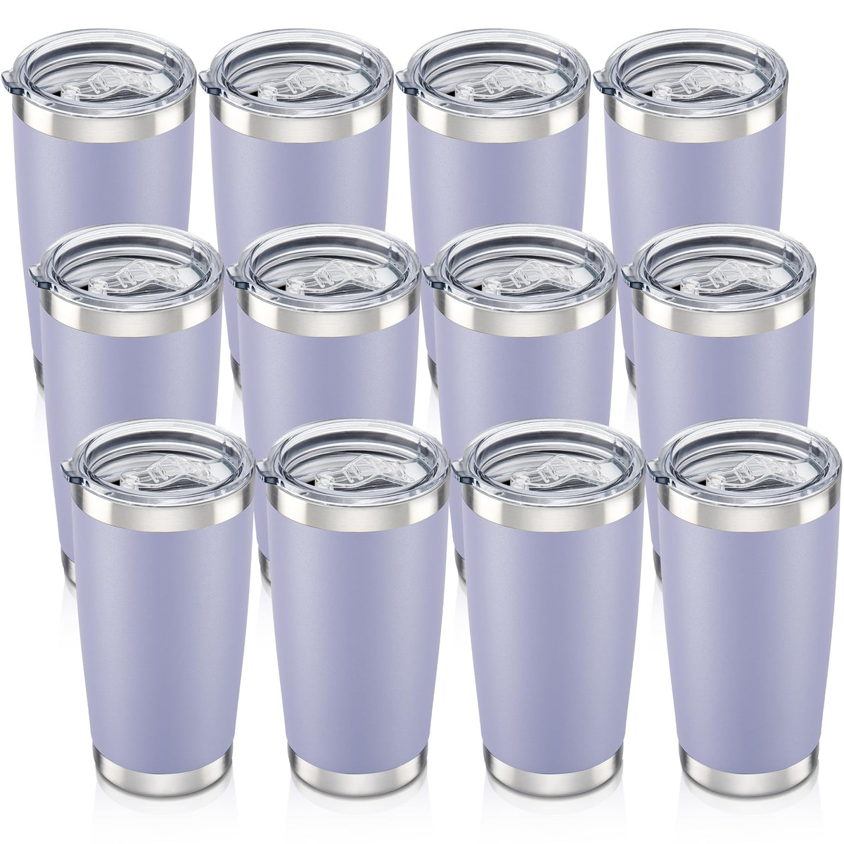 20 oz Tumbler with Lid Stainless Steel Insulated Tumblers Bulk Cups Mug