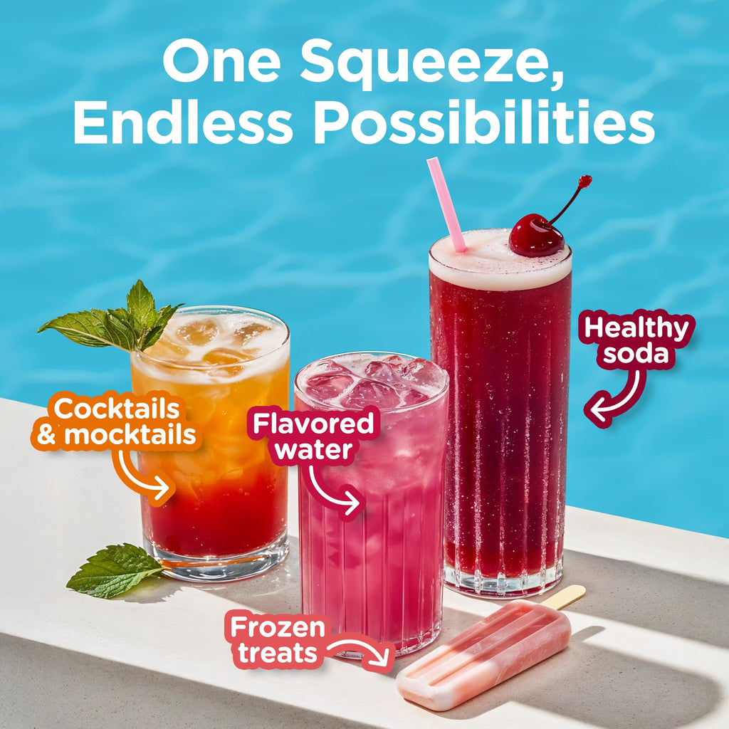 Stur Liquid Water Enhancer | Lemonade | Naturally Sweetened | High in Vitamin C & Antioxidants | Sugar Free | Zero Calories | Keto | Vegan | 5 Bottles, Makes 120 Drinks