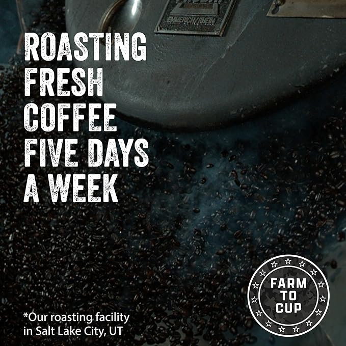 Black Rifle Coffee Company Ground Coffee Medium Roast - Roasted Blend Made from Pure Arabica Beans - Colombian & Brazilian Beans - Veteran Founded & American Made (Five Alarm, 12oz Bag)