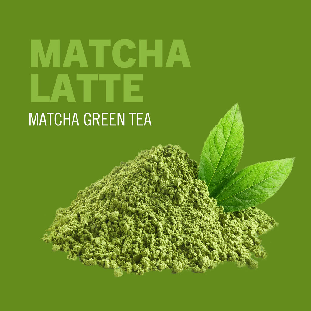 OM MUSHROOM SUPERFOOD Matcha Latte Blend – Green Tea Mushroom Powder with Lion’s Mane, Reishi, Chaga & Turkey Tail – Focus, Calm & Stress Support – 8.47 oz Canister (30 Servings)