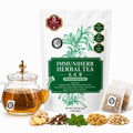 Herb Guru Herbal Tea, Caffeine Free, 5 Bags Brew Up to 50 Cups, 0.88 oz