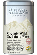 Wild Bliss Organic St Johns Wort Herbal Tea, Mood Balance, 20 Tea Bags
