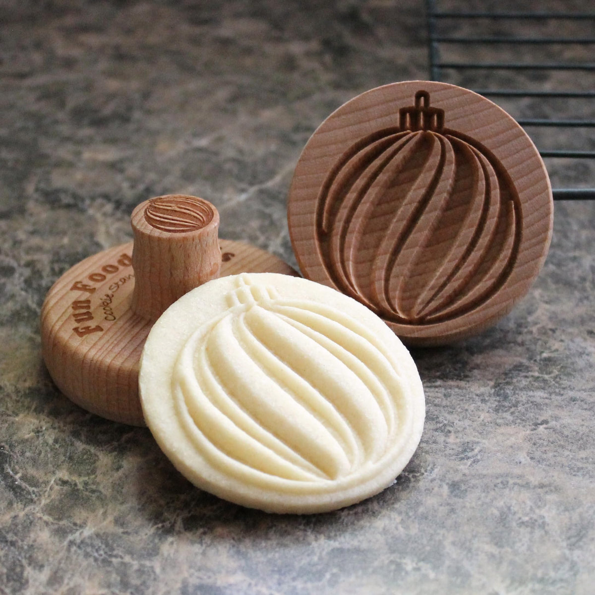 Fun Food Tools, Wood Cookie Stamp, 2.5 Inch (Chartres Cathedral CS-056)