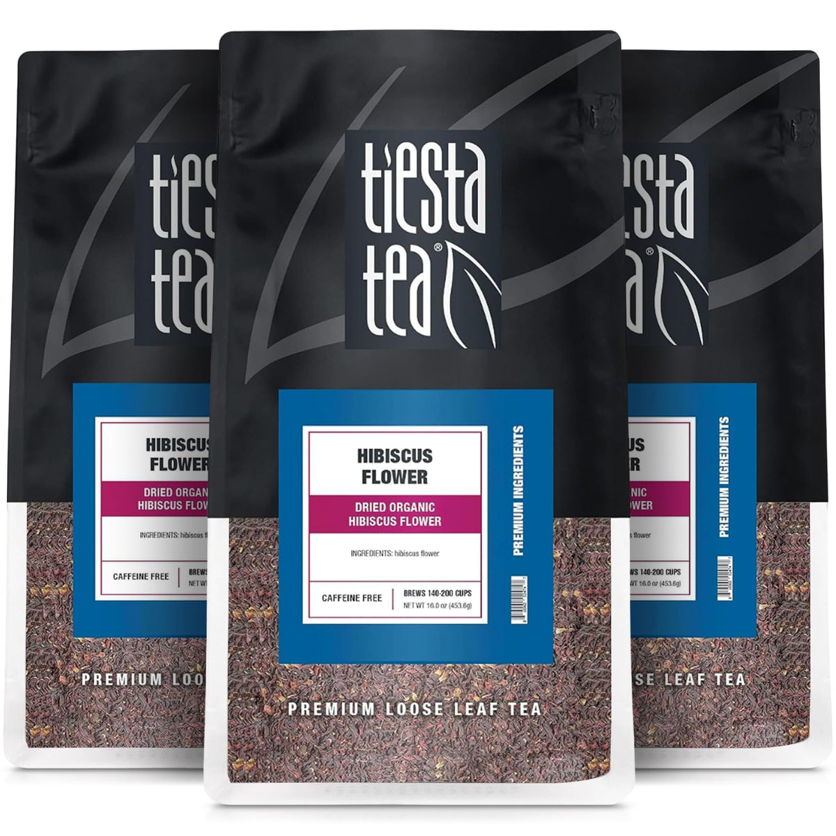 Tiesta Tea - Dried Hibiscus, Loose Leaf, Cut & Sifted Hibiscus Flower