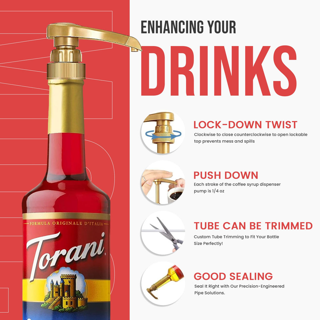 Torani Fruit Bowl Syrup Variety Pack – Raspberry, Strawberry, Blackberry, Cherry, Orange & Peach Flavors for Italian Soda, Lemonade, Tea, Mocktails & Drinks | 6 Pack with 6 Pumps