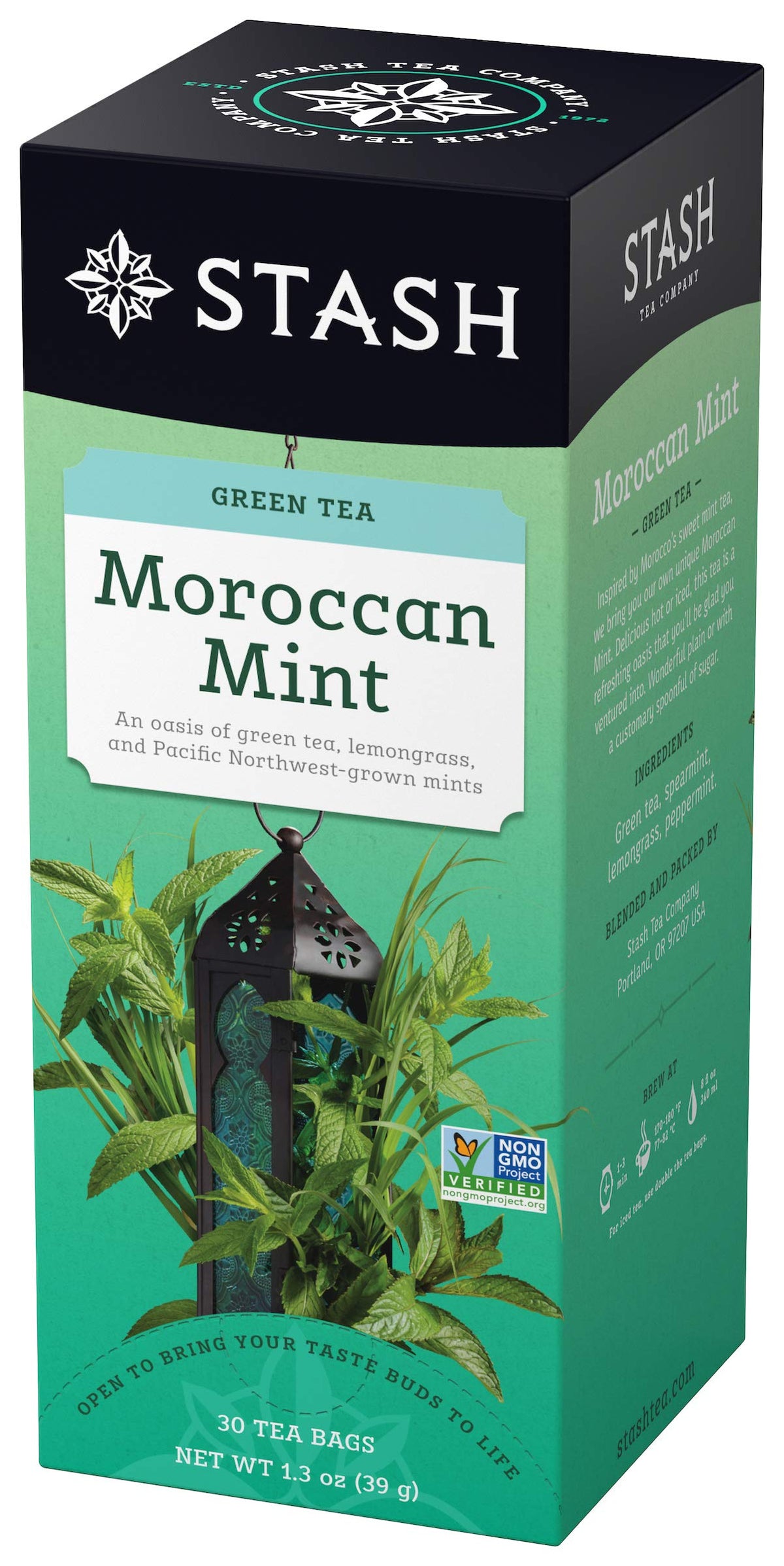 Stash Tea Peppermint Herbal Tea, 6 Boxes of 30 Tea Bags Each (180 Tea Bags Total)