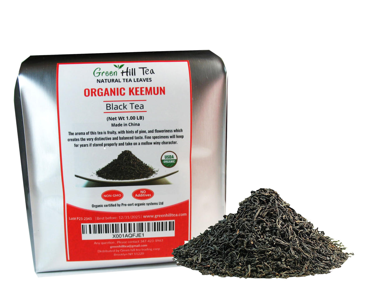 GreenhillTea Aged puerh tea Yunnan Pu-erh – Fermented Loose Leaf Tea, Smooth & Earthy Flavor, Pu-erh tea is an excellent, nutrient-rich choice for brewing kombucha, NO GMO, NO Additives, 100% natural 4 oz