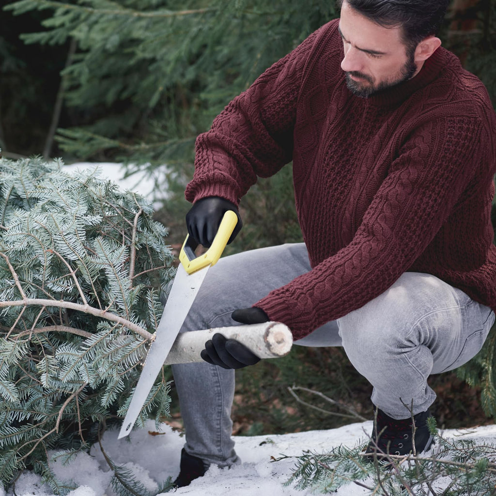 KAYGO Winter Work Gloves, Non-Slip Thermal Latex Coated
