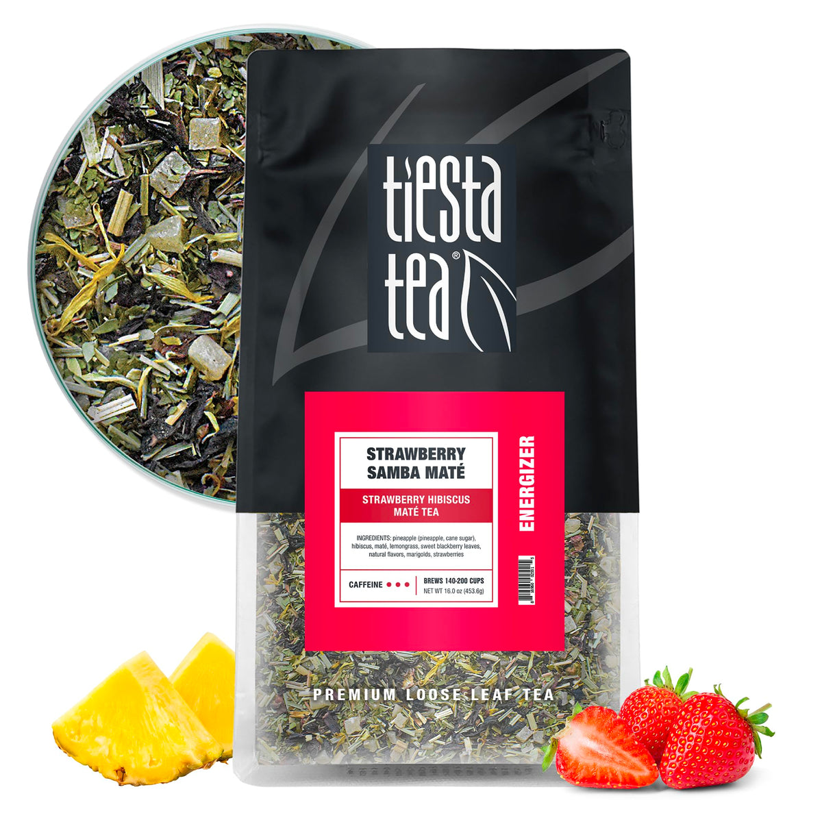 Tiesta Tea Palm Beach Punch Fruit Punch Herbal Tea Loose Leaf 2oz Pouch