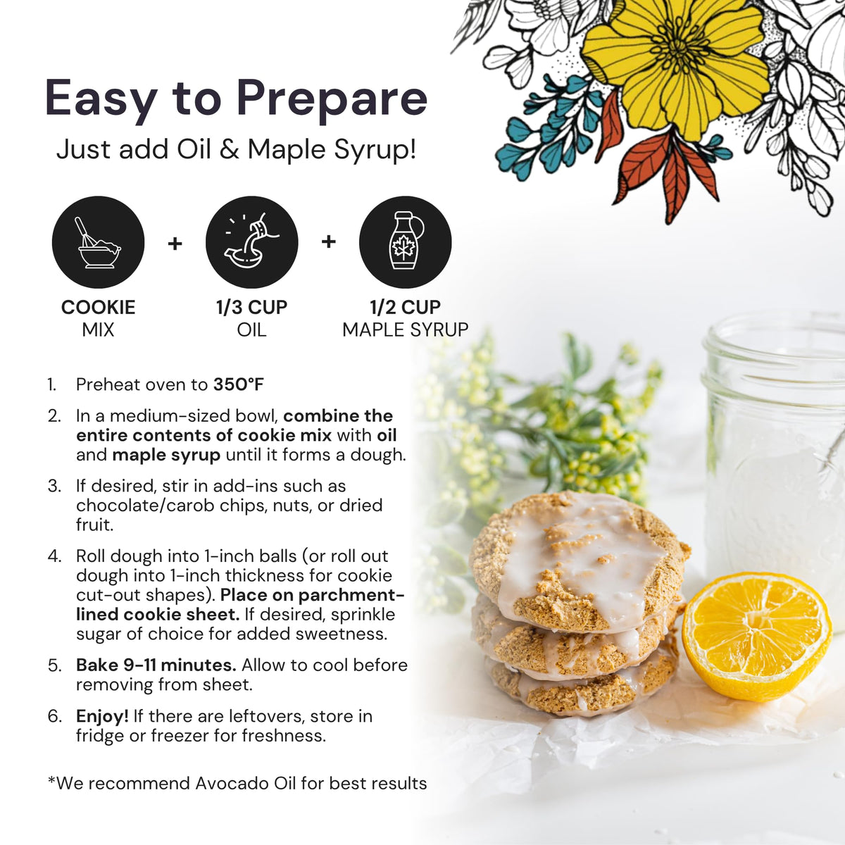 eat G.A.N.G.S.T.E.R. Allergy-Friendly Sugar Cookie Mix