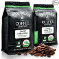 The Bean Organic Coffee Company Water Processed DECAF Milky Way, Medium Roast, Whole Bean Coffee, 16-Ounce Bags (Pack of 2)