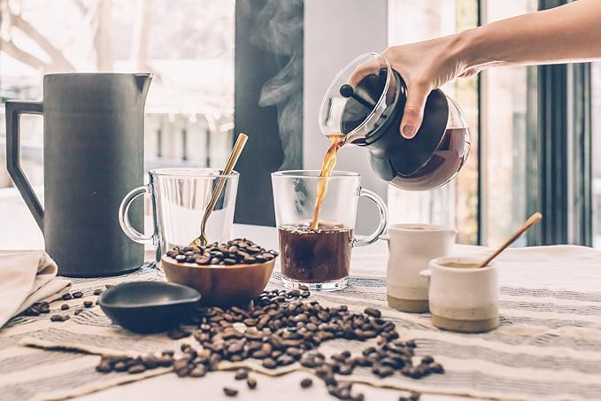 BALCI - Stainless Steel Coffee Scoop Set (1&2 Tablespoon, 15ml and 30ml) Exact Measuring Spoons for Coffee, Tea, Sugar, Flour and More!