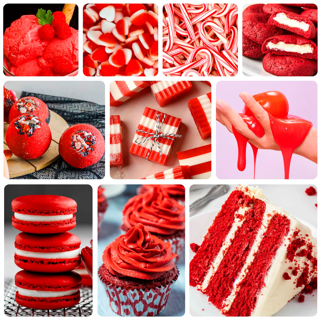 Red Food Coloring Liquid - Vibrant Liquid Icing Food Coloring Set for Baking, Cake Decorating, Easter Egg, Airbrush - Tasteless Food Dye for Fondant, Slime, DIY Crafts - 5.5 Fl.oz / 160ml Each